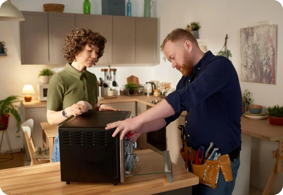 Complete Microwave Servicing in Dubai