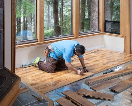 Flooring installation (tiles, vinyl, LVT )